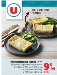 Parmentier de boeuf U