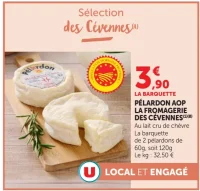 Pélardon AOP La Fromagerie des Cévennes
