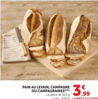 Pain au Levain, Campagne ou Campagraines