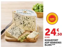 Roquefort AOP Vernières Blanc