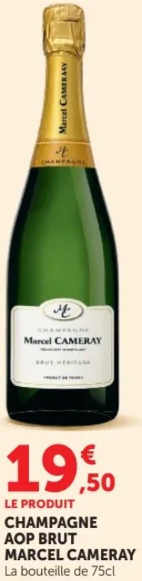Champagne AOP Brut Marcel Cameray