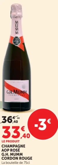 Champagne AOP Rosé G.H. Mumm Cordon Rouge