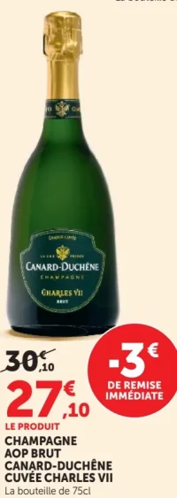 Champagne AOP Brut Canard-Duchêne Cuvée Charles VII
