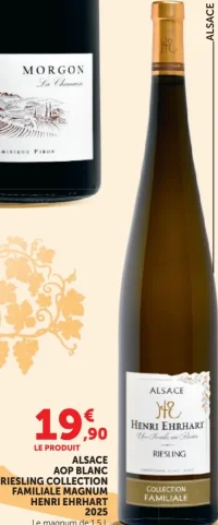 Alsace AOP Blanc Riesling Collection Familiale Magnum Henri Ehrhart 2025