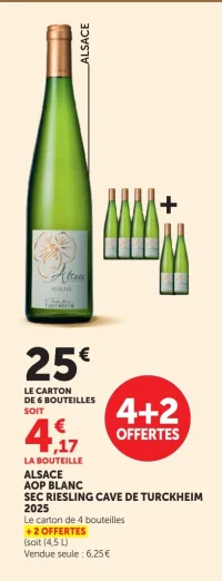 Alsace AOP Blanc Sec Riesling Cave de Turckheim