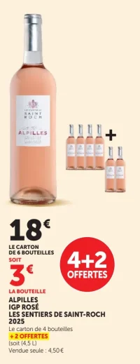 Alpilles IGP Rosé Les Sentiers de Saint-Roch