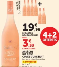 Ardèche IGP Rosé Cuvée d'une Nuit
