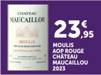 Moulis AOP Rouge Château Maucaillou 2023