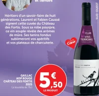 Gaillac AOP Rouge Château des Fortis 2025