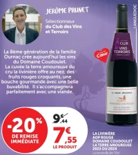 La Livinière AOP Rouge Domaine Coudoulet La Terre Amoureuse