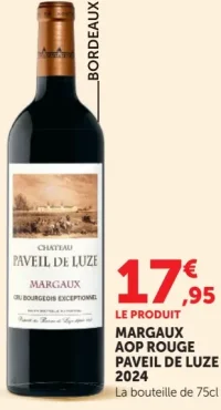 Paveil de Luze Margaux AOP Rouge 2024