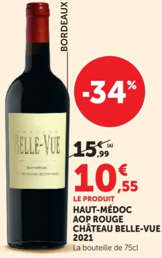 Château Belle-Vue Haut-Médoc AOP Rouge 2021