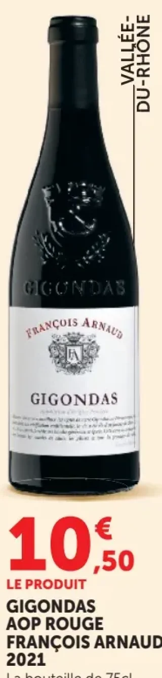GIGONDAS AOP ROUGE FRANÇOIS ARNAUD 2021