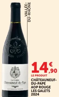 CHÂTEAUNEUF-DU-PAPE AOP ROUGE LES GALETS 2024