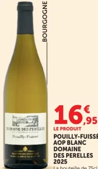 Pouilly-Fuissé AOP Blanc Domaine des Perelles 2025