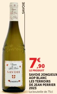 SAVOIE JONGIEUX AOP BLANC LES TERROIRS DE JEAN PERRIER 2023