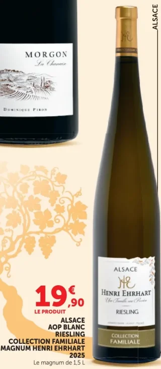 Alsace AOP Blanc Riesling Collection Familiale Henri Ehrhart