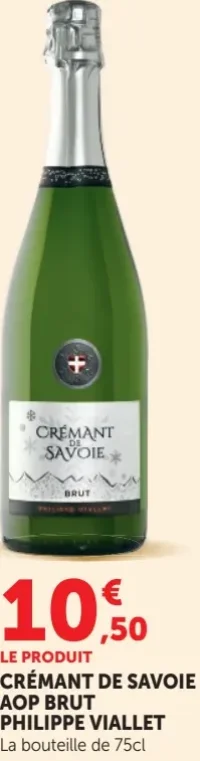 Crémant de Savoie AOP Brut Philippe Viallet