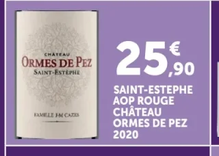 Saint-Estèphe AOP Rouge Château Ormes de Pez