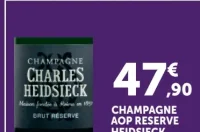 Champagne AOP Reserve Charles Heidsieck