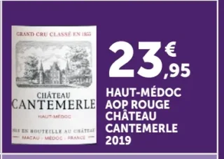Haut-Médoc AOP Rouge Château Cantemerle