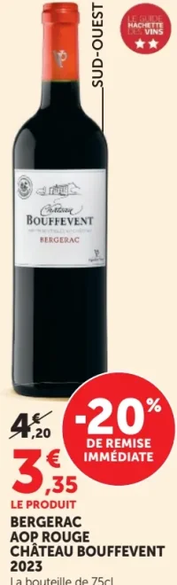 Bergerac AOP Rouge Château Bouffevent 2023