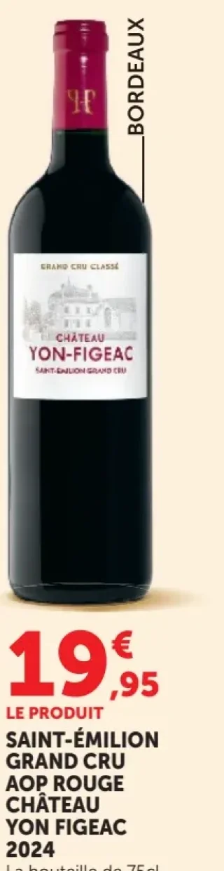 Château Yon Figeac Saint-Émilion Grand Cru AOP Rouge 2024
