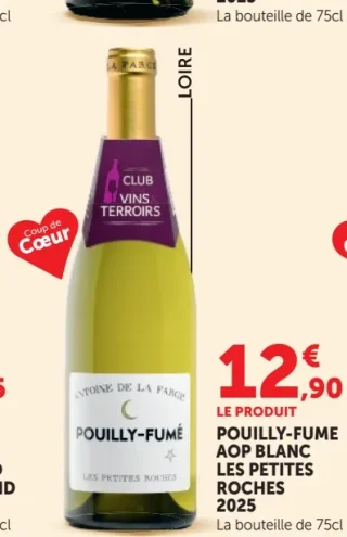 Antoine de la Farge Pouilly-Fumé AOP Blanc Les Petites Roches