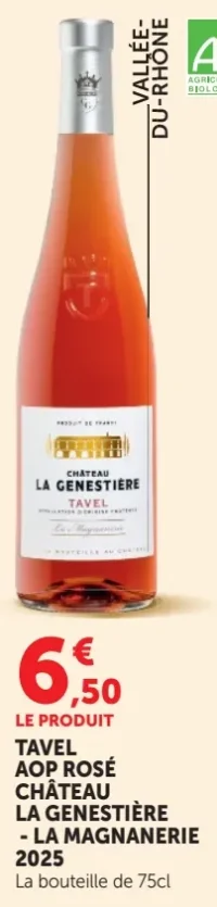 Tavel AOP Rosé Château La Genestière - La Magnanerie 2025