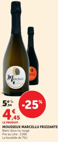 MOUSSEUX MARCELLU FRIZZANTE