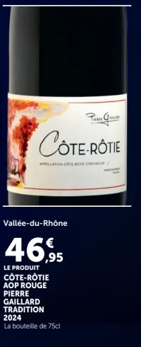 Côte-Rôtie AOP Rouge Pierre Gaillard Tradition 2024