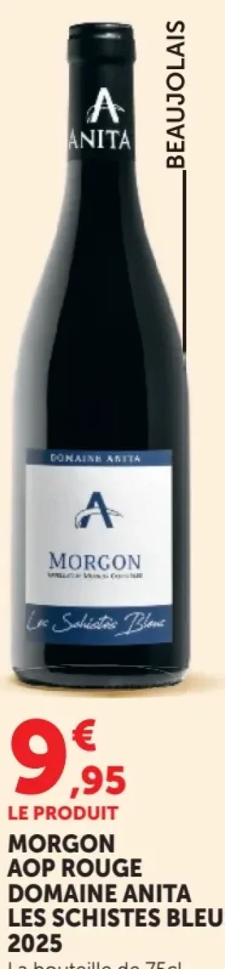 MORGON AOP ROUGE DOMAINE ANITA LES SCHISTES BLEUS 2025