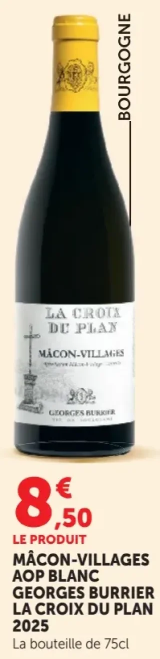Mâcon-Villages AOP Blanc Georges Burrier La Croix du Plan 2025