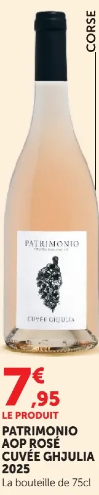 Patrimonio AOP Rosé Cuvée Ghjulia 2019
