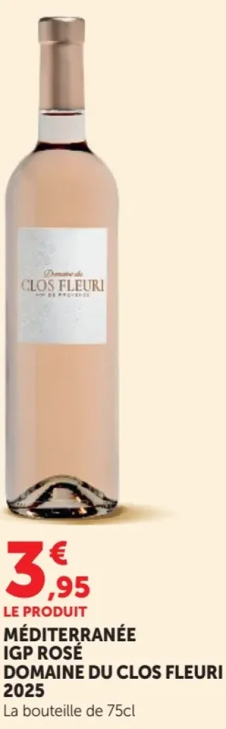 Méditerranée IGP Rosé Domaine du Clos Fleuri 2019