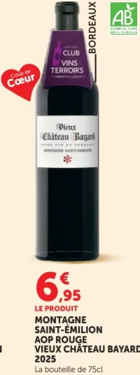 Vieux Château Bayard Montagne Saint-Émilion AOP Rouge 2025