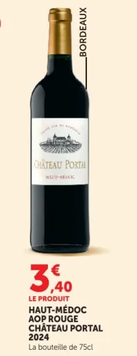HAUT-MÉDOC AOP ROUGE CHÂTEAU PORTAL 2021