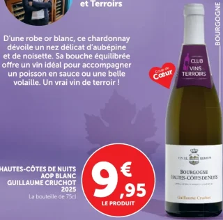Guillaume Cruchot Bourgogne Hautes-Côtes de Nuits AOP Blanc 2025