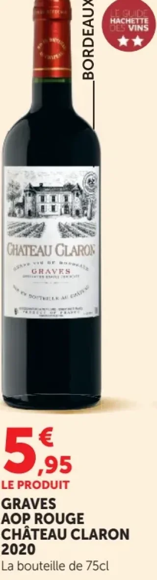 Château Claron Graves AOP Rouge 2020