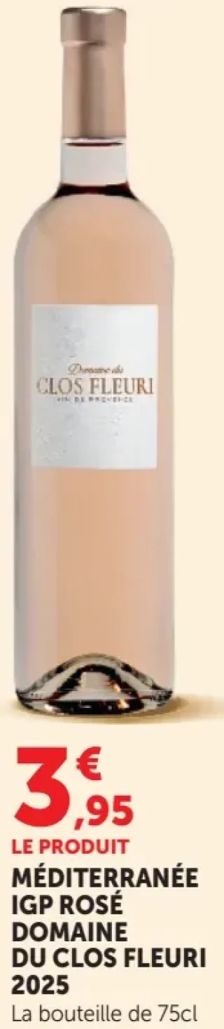 Domaine du Clos Fleuri Méditerranée IGP Rosé 2025