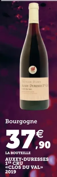 Bourgogne Auxey-Duresses 1er Cru «Clos du Val» 2019