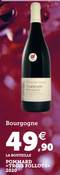 Bourgogne Pommard «Trois Follots» 2020