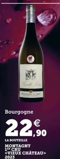 Bourgogne Montagny 1er Cru «Vieux Château» 2023
