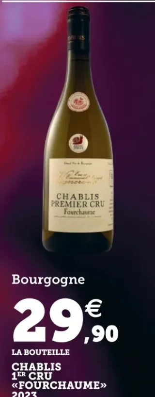 Bourgogne Chablis 1er Cru «Fourchaume» 2023