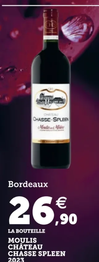 Moulis Château Chasse-Spleen 2023