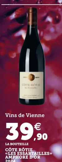 Côte Rôtie «Les Essartailles» Amphore d'Or 2024 Vins de Vienne