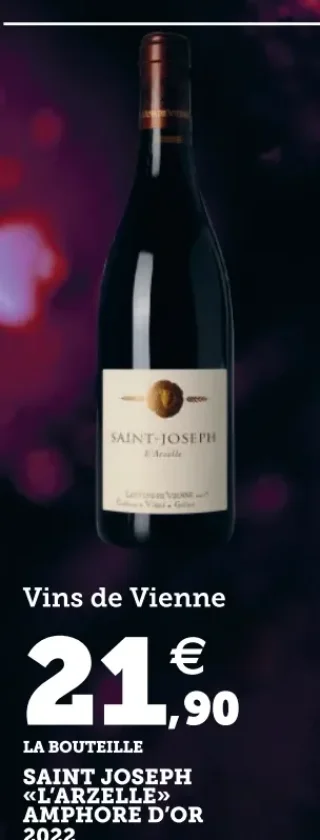 Saint Joseph «L'Arzelle» Amphore d'Or 2022 Vins de Vienne