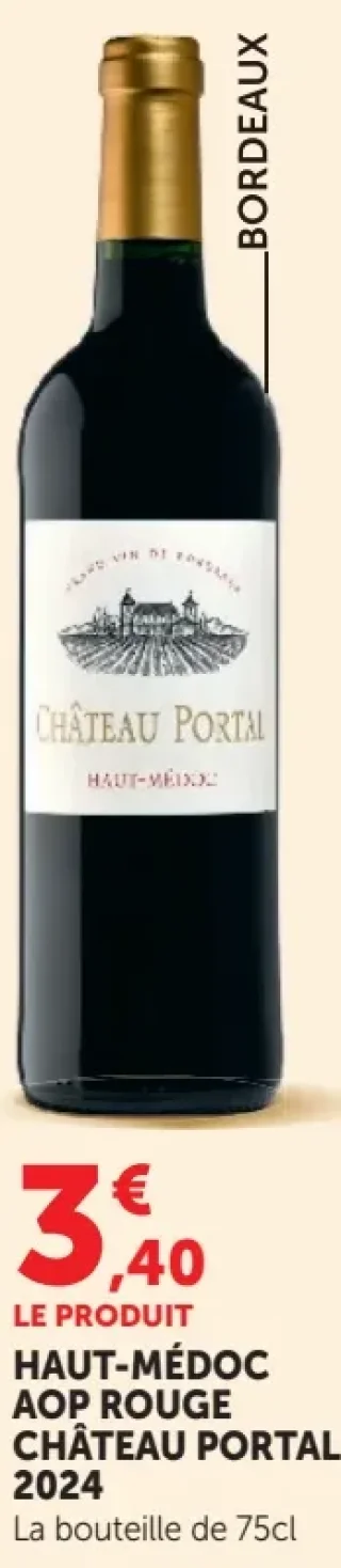 CHÂTEAU PORTAL 2024 Haut-Médoc AOP Rouge
