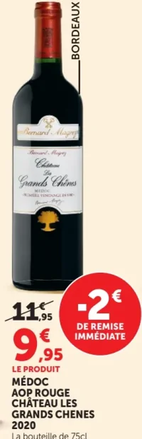 CHÂTEAU LES GRANDS CHENES 2020 Médoc AOP Rouge