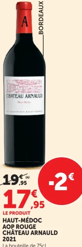 Château Arnauld Haut-Médoc AOP Rouge 2021